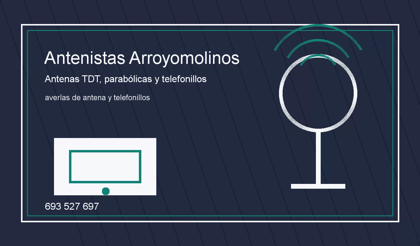 Antenistas Arroyomolinos reparando antenas y telefonillos